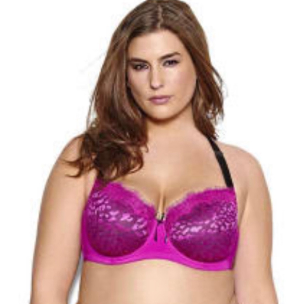 Addition Elle Ashley Graham Showstopper Bra with Animal Print